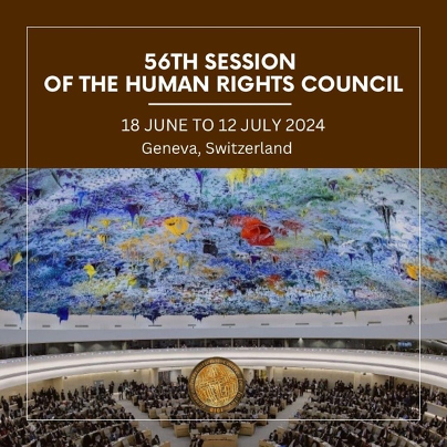 56ème  Session du Conseil des Droits de l’Homme